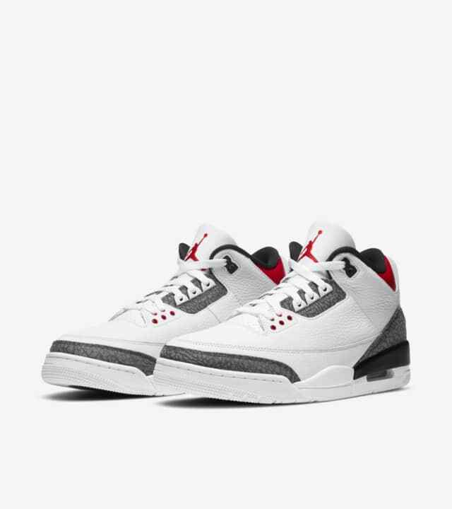 NIKE AIR JORDAN 3 RETRO SE-T DENIM KATAKANA CO.JP FIRE RED CZ6433-100 US  9.5: купить с доставкой из США, цена 48 659 руб - (283981704019)